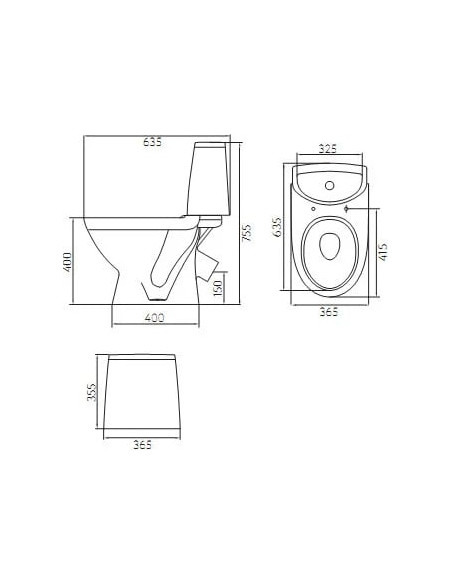 Kolo tualetes pods Runa L89207000