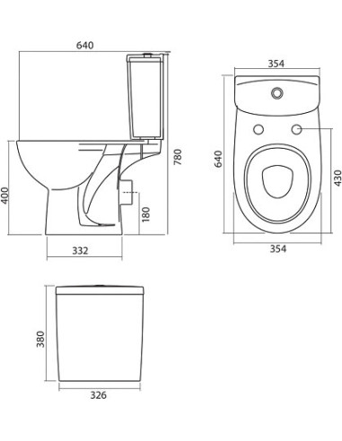 Kolo tualetes pods Freja L79200000