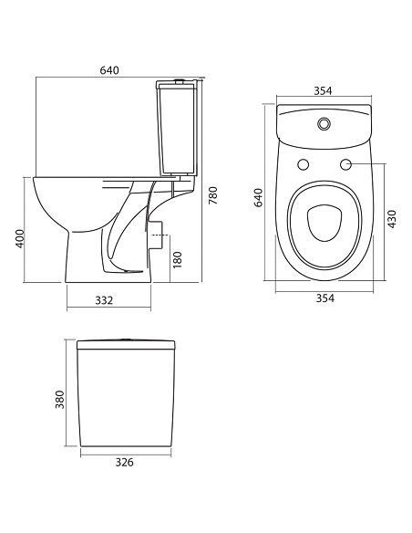 Kolo tualetes pods Freja L79200000