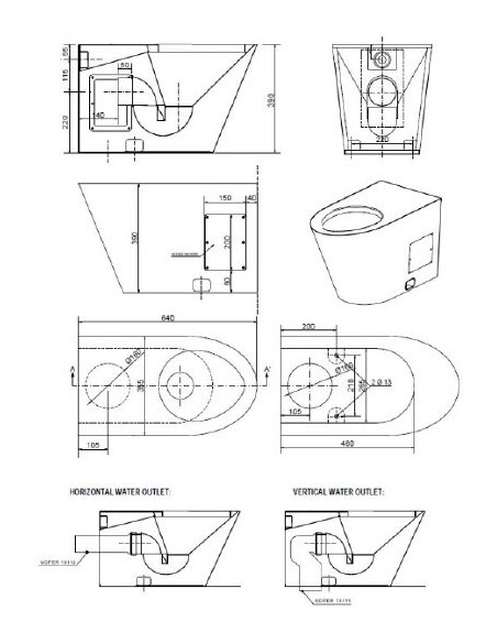 Nofer grīdas pods 13013.S