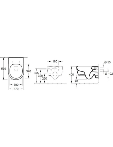 Villeroy & Boch pie sienas piekaramais pods Avento 5656HR01