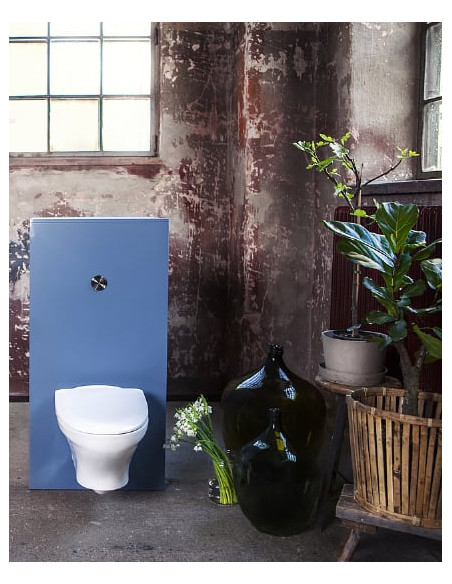 Estetic 8330 sienas WC ar SoftClose vāku, CeramicPlus, Hygienic Flush, balts