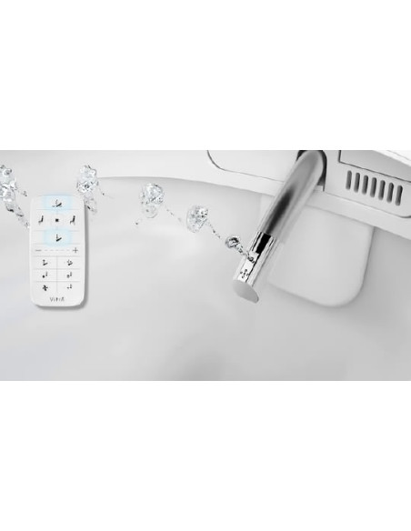 VitrA pie sienas piekaramais pods V-Care 5674B003-6104 - 7