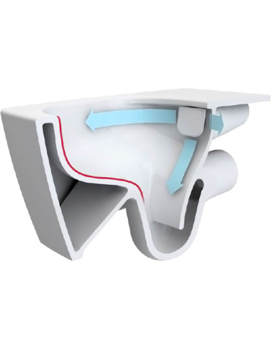 VitrA pie sienas piekaramais pods V-Care 5674B003-6104 - 10