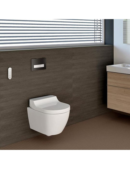 Geberit pie sienas piekaramais pods AquaClean tuma comfort