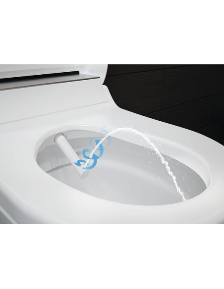 Geberit pie sienas piekaramais pods AquaClean tuma classic