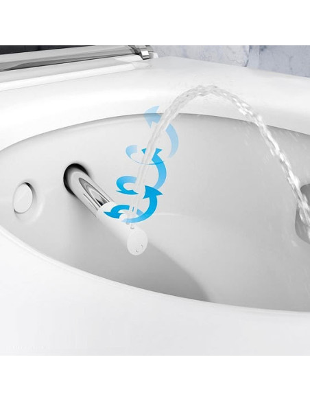Geberit pie sienas piekaramais pods AquaClean mera comfort 146.214.11.1