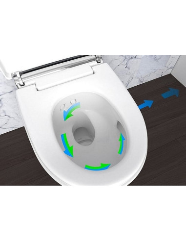 Geberit pie sienas piekaramais pods AquaClean...