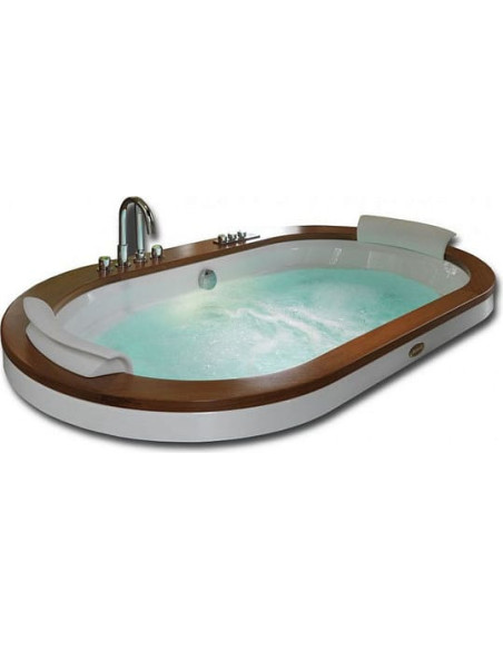 Jacuzzi akrila vanna Opalia Wood