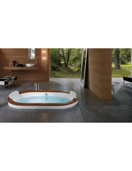 Jacuzzi akrila vanna Opalia Wood