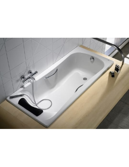 Roca akrila vanna BeCool 180x80