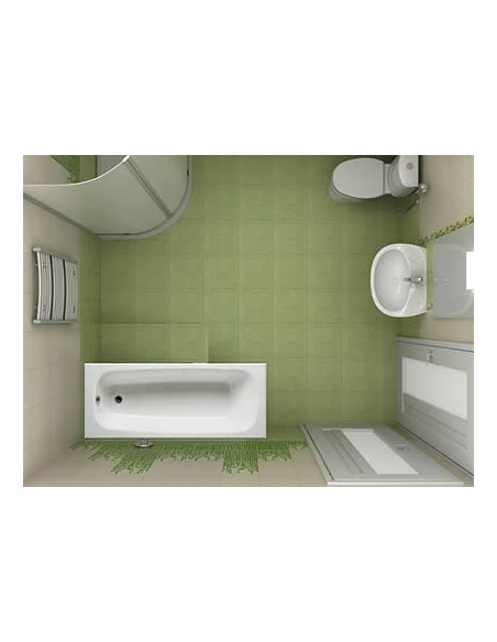 Roca čuguna vanna Continental 150x70cm 21290300R - 3