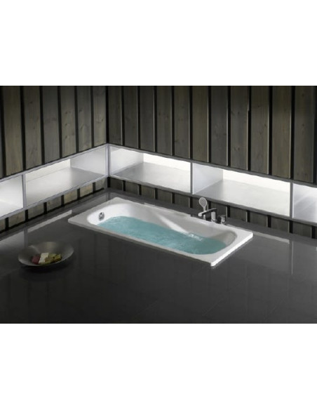 Roca čuguna vanna ar anti slip virsmu Malibu 170x75cm A230960000 - 3