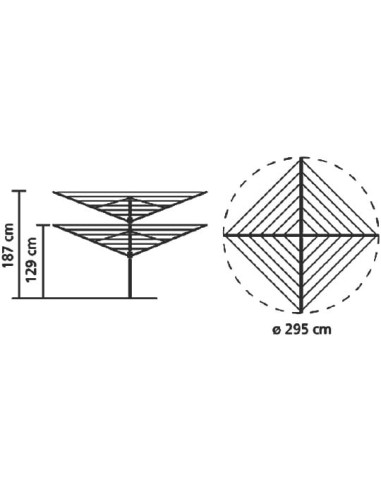 Brabantia veļas žāvētājs Lift-о-мatic 310942 - 9