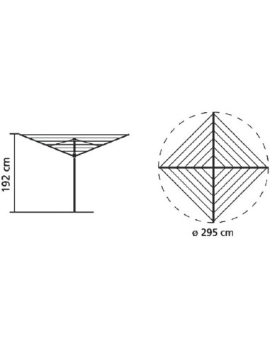 Brabantia veļas žāvētājs Topspinner 310843 - 12