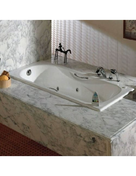 Roca čuguna vanna Malibu 160x75cm, ar rokturiem - 25 Roca čuguna vanna Malibu 160x75cm, ar rokturiem - 25