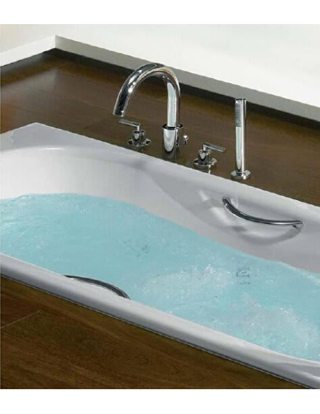 Roca čuguna vanna Malibu 160x75cm, ar rokturiem - 27 Roca čuguna vanna Malibu 160x75cm, ar rokturiem - 27