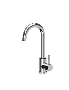 Kate steel kitchen faucet chrome - 1