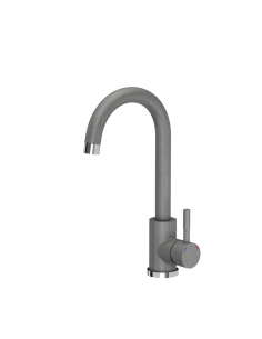 Kate steel kitchen faucet silver stone - 1