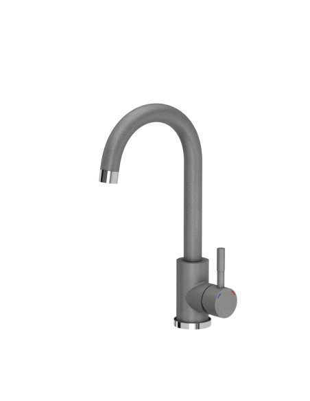 Kate steel kitchen faucet silver stone - 1 Kate steel kitchen faucet silver stone - 1