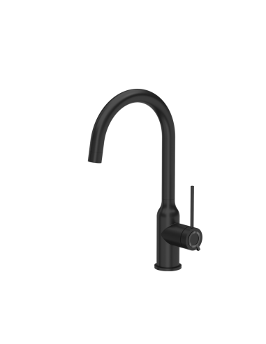 INGRID Q LINE SteelQ kitchen faucet / pure carbon - 1