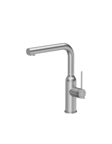 QUADRON ANGELINA Q LINE SteelQ kitchen faucet with pull-out spout / steel - 1