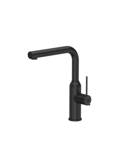 QUADRON ANGELINA Q LINE SteelQ kitchen faucet with pull-out spout / pure carbon - 1