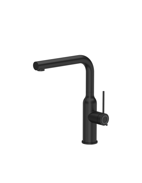 QUADRON ANGELINA Q LINE SteelQ kitchen faucet with pull-out spout / pure carbon - 1 QUADRON ANGELINA Q LINE SteelQ kitchen faucet with pull-out spout / pure carbon - 1