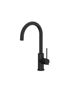 JODIE Q LINE SLIM SteelQ kitchen faucet / pure carbon - 1
