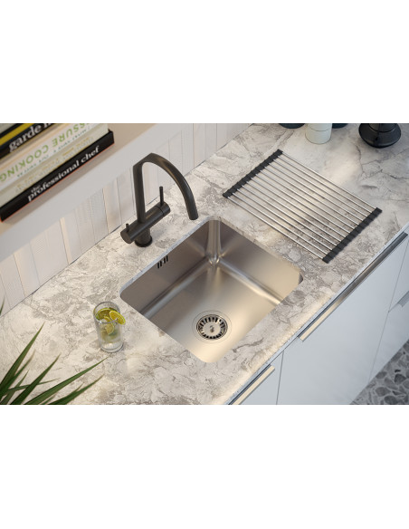 QUADRON CAREN three-way steel kitchen faucet nano PVD copper - 5 QUADRON CAREN three-way steel kitchen faucet nano PVD copper - 5