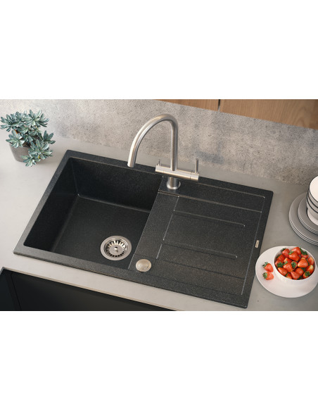QUADRON CAREN three-way steel kitchen faucet - 3