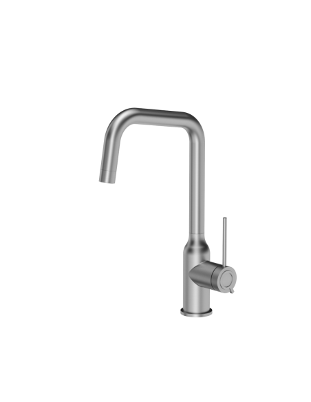 NATALIE Q LINE SteelQ kitchen faucet / steel - 1