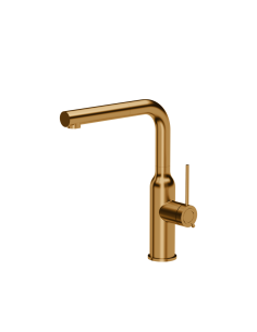 QUADRON ANGELINA Q LINE SteelQ kitchen faucet with pull-out spout / copper nano PVD - 1