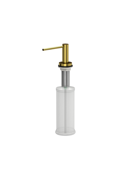 JUDY Round liquid dispenser / gold nano PVD - 1