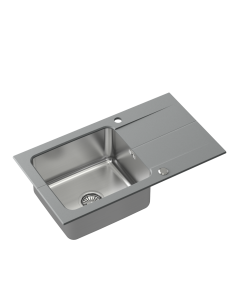 EDWARD 111 Fusion grey with manual siphon - 1