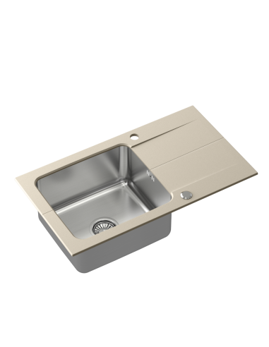 EDWARD 111 Fusion beige with manual siphon - 1