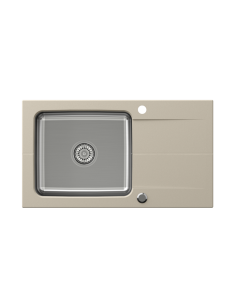 EDWARD 111 Fusion beige with manual siphon - 1 2