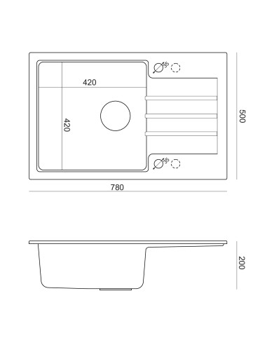 PETER 111 GraniteQ river sand, with manual siphon and plug - 3