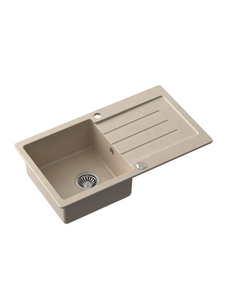 JOHNNY 111 GraniteQ river sand, with manual siphon and plug - 1 JOHNNY 111 GraniteQ river sand, with manual siphon and plug - 1