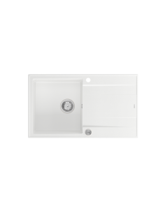 EVAN 111 + Push-2-Open siphon steel / snow white / steel elements - 1 2