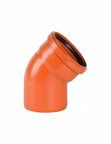 Ārdarbu līkums PVC DN200/45^ 851