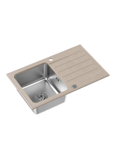 KENNETH 111 Fusion river sand with manual siphon and plug - 1