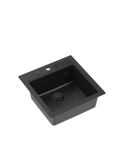 PETER 110 GraniteQ pure carbon with manual siphon and plug - 1