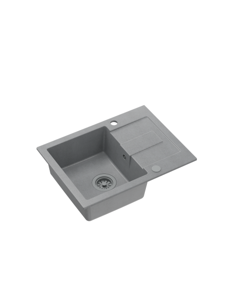 CHRISTIAN 116 Steingran grey, with manual siphon and plug - 1