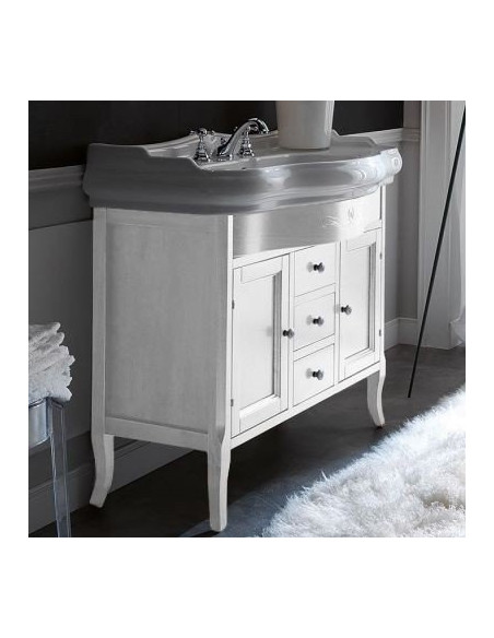 Kerasan sink cabinet Retro, white matte 734730 - 3