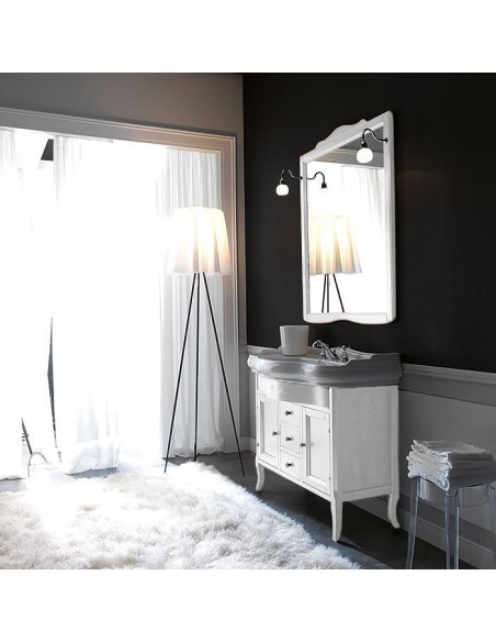 Kerasan sink cabinet Retro, white matte 734730 - 4