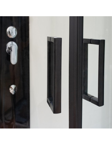 Četrsienu dušas kabīne Roth Laneta 90x90x219cm - 3