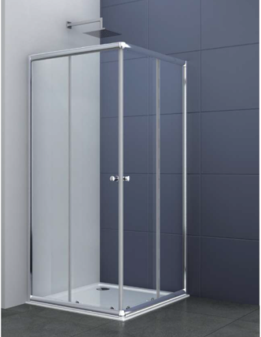 Shower Cabin Flory FSK21038-90S 90x90x185cm Square with Shower Tray - 5
