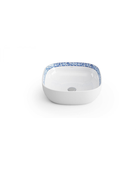 Keraamiline valamu 41x41x14.5cm 4071/05, OLEA FLOR - 1 Keraamiline valamu 41x41x14.5cm 4071/05, OLEA FLOR - 1