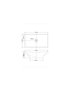 Bathco New Magdalena B Keramiskā izlietne 57.5x32.5x16cm 0092BN - 2 2